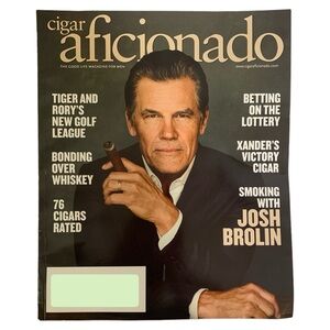 Cigar Aficionado Magazine July August 2024 Josh Brolin 76 Cigars Rated Whiskey